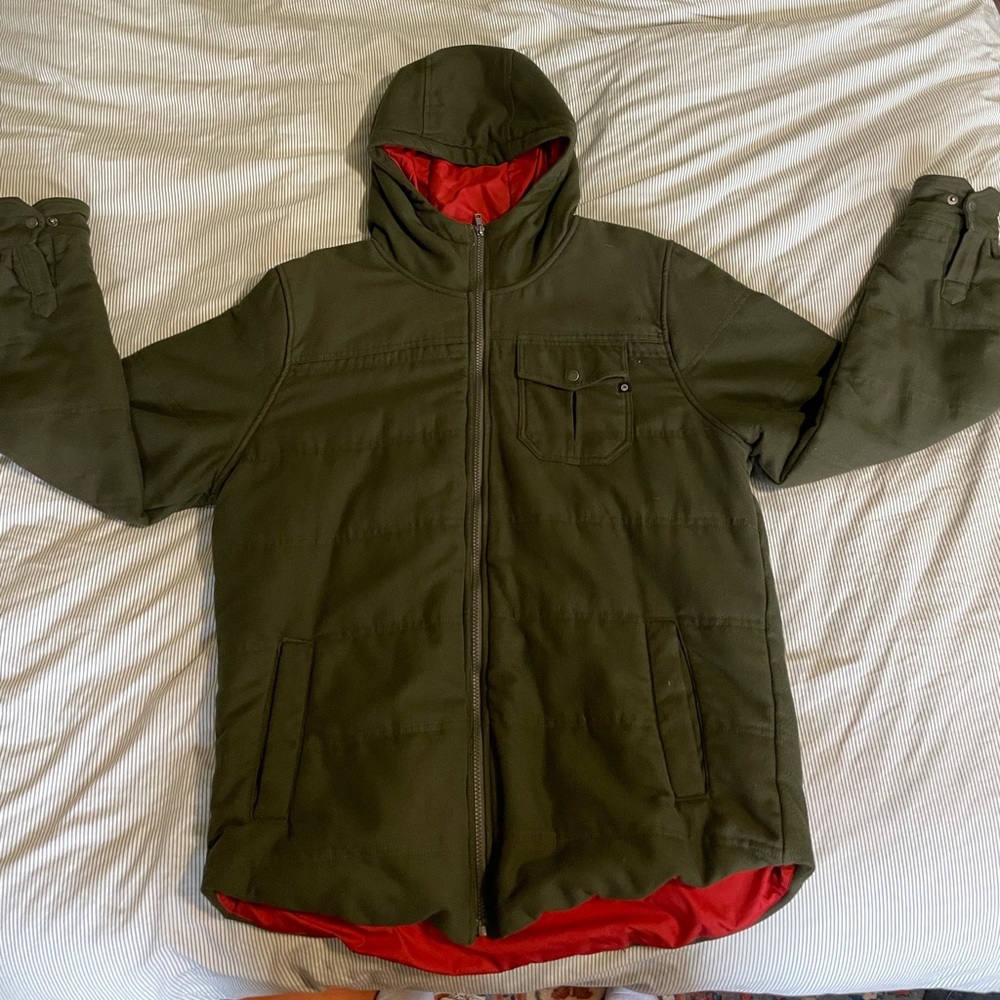 Green Marmot hooded jacket